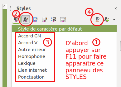 Styles LibreOffice Writer