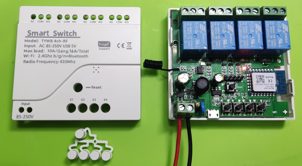 Ventilateurs module TYWB 4ch RF