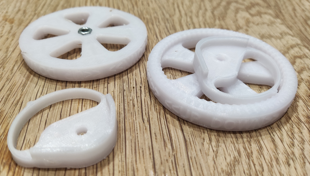 Lot de 4 patins en silicone pour réglage plateau d'imprimante 3D