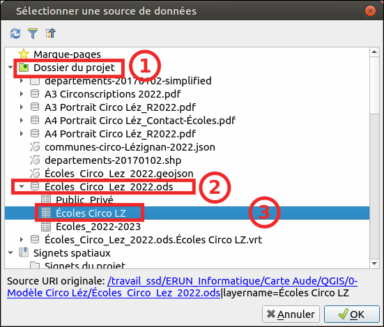QGIS LibreOffice Calc 2