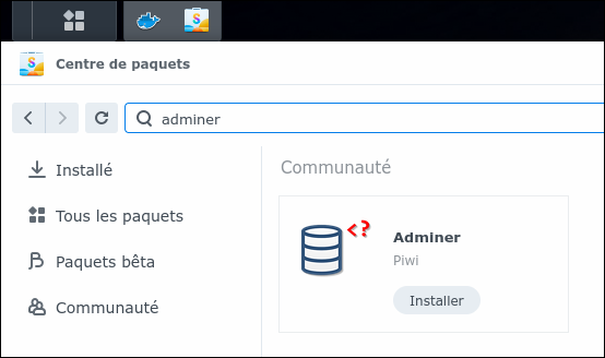 sqlpage adminer 1